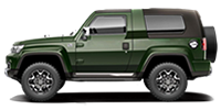 BAIC BJ40 SE GREEN